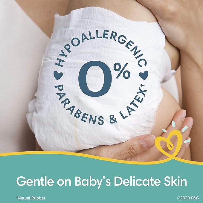 Baby Diapers Size 3, 168 Count - Pampers Swaddlers, ONE MONTH SUPPLY (Packaging and Prints on Diapers May Vary)
