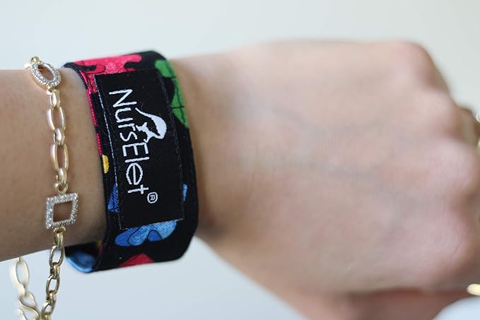 Nursing Bracelet, Hands-Free Shirt Holder Becomes Your Reminder Bracelet