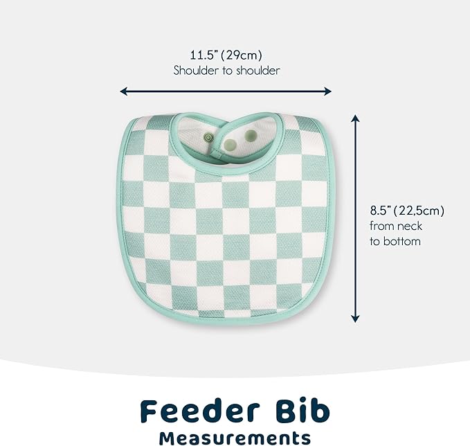 Tiny Twinkle Baby Feeding Bibs - Waterproof and Absorbent Infant Drool and Feeding Baby Bibs