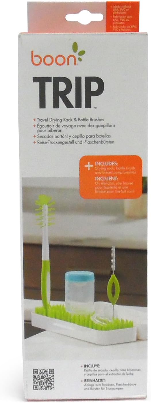 Boon Travel Drying Rack, Green & White, Multi, B11015A