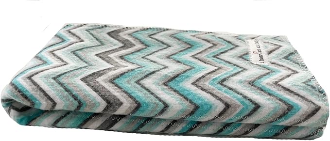 Infant Burping Cloth, Burp Cloths for Baby Boy or Girl, Soft and Absorbent - Cotton Reusable Spit Up Rags, XLarge, 1 Count (Chevron)