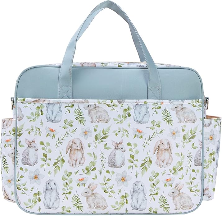 Kamay's Mummy Shoulder Bag Diaper Bag Chic Nappy Changing Bag Tote/Messenger Style Large with Changing Mat, Adjustable Straps