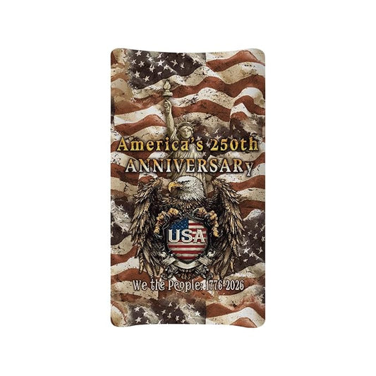 250 Anniversary USA Baby Changing Pad Cover American Flag Diaper Changing Pad Cover Eagle Diaper Changing Pad Cover 32''*16'' Changing Pads Nursery Decor