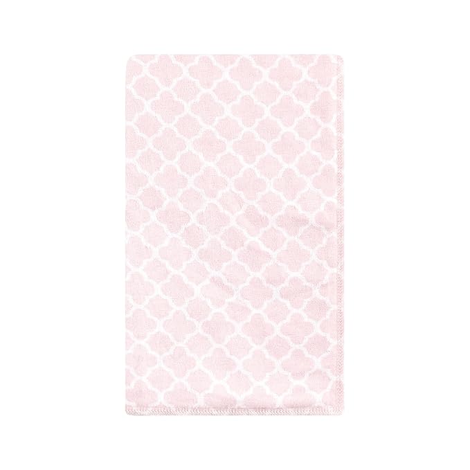 Hudson Baby Unisex Baby Cotton Flannel Burp Cloths, Pastel Butterfly, One Size