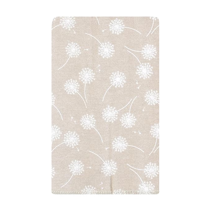 Hudson Baby Unisex Baby Flannel Burp Cloth 10pk, Dandelion Wish, One Size
