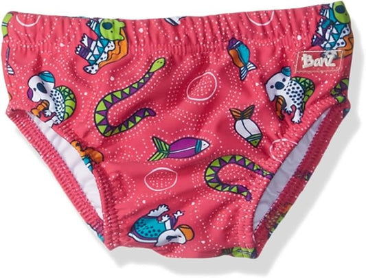 Baby Banz Baby-Girls Newborn Upf 50+ Swim Diaper Solid Coolgardie Pink