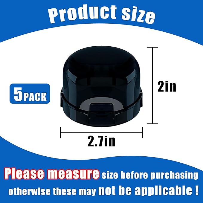 5 Pack Stove Knob Covers for Child Safety, Childproof Gas Stove Knob Locks, Stove Oven Knob Safety Covers with Adhesive, for Kids and Pets, Heat-Resistant, Durable Design (Upgraded - Black)