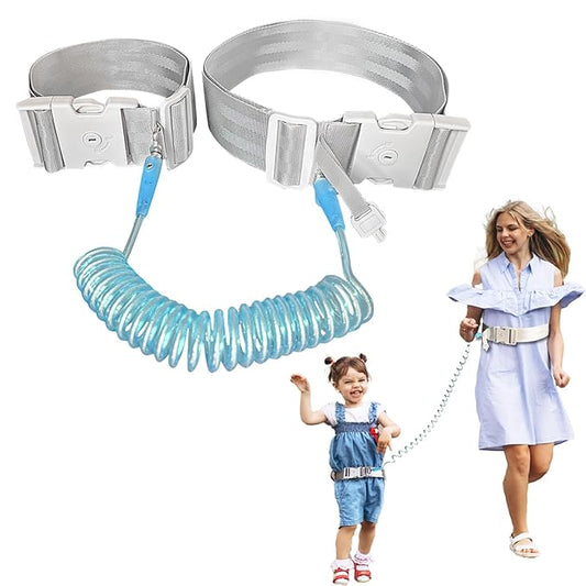 Hands Free Toddler Leash for Kids with Lock, Adjustable Child Harness Leashes for Toddlers, Baby Walking Harness for Outdoor Travel, Safety Harness for Kids with Autism Special Needs ADHD