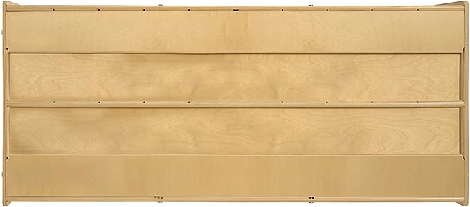 Diaper Storage Organizer, 100% Birch Plywood Wall Mount Diaper Caddy for Nursery, Daycare, Schools