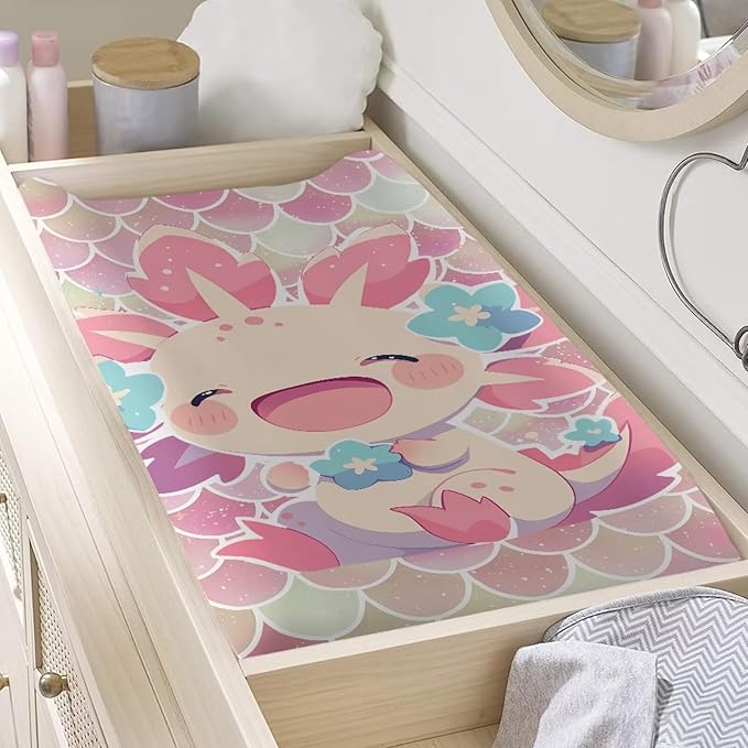 Changing Pad Covers for Boys Girls Carddle Sheet Set for Baby Boys Girls Breathable & Washable Cover