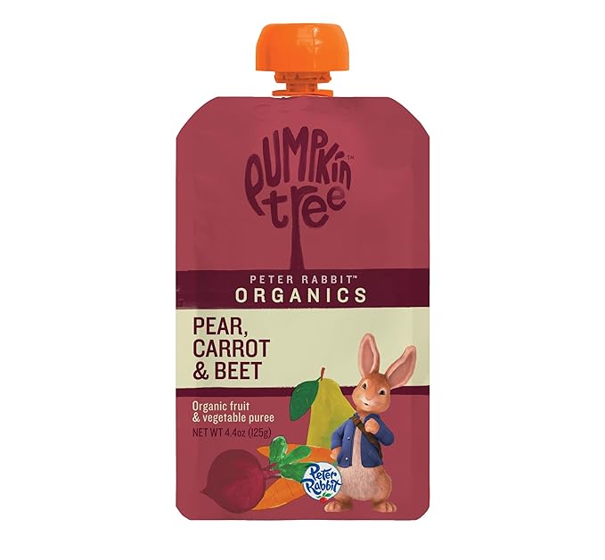 Peter Rabbit Organics Puree Beet Carrot Pear, 4.40 oz