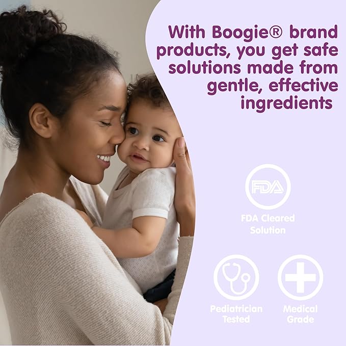 Boogie Hypochlorous Acid Diaper Irritation Gel Spray, Baby Essentials for Diaper Rash, Soothing Cleansing Spray, 3.4oz (Pack of 3)