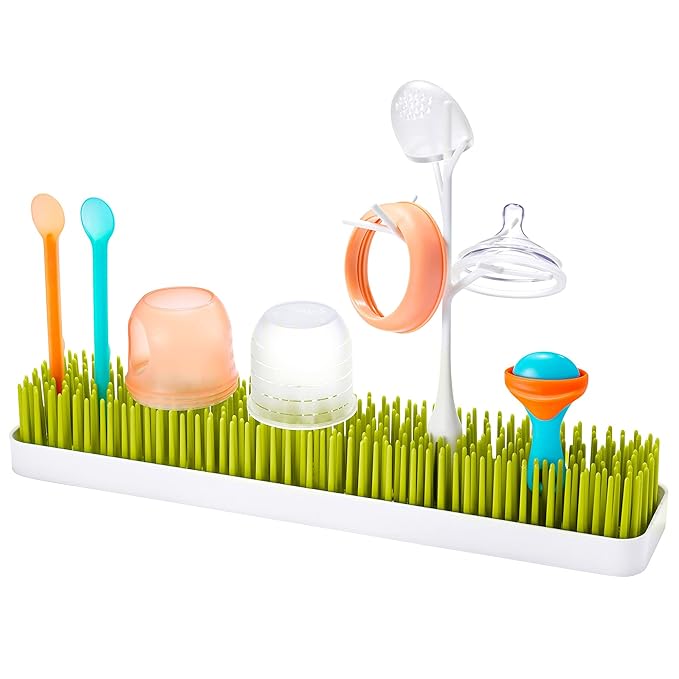Boon Twig Baby Bottle Drying Rack Accessories - Space Saving Baby Accessories for Baby Bottle-Feeding Supplies - Bottle Rack Dryer Attachments for Baby Bottle Storage - 2 Count (Pack of 2)