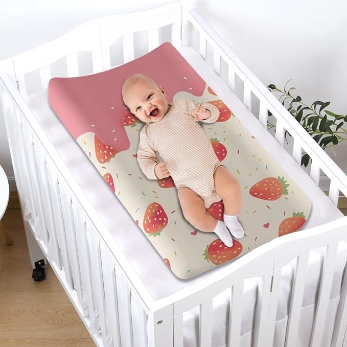 Changing Pad Covers for Boys Girls Carddle Sheet Set for Baby Boys Girls Breathable & Washable Cover