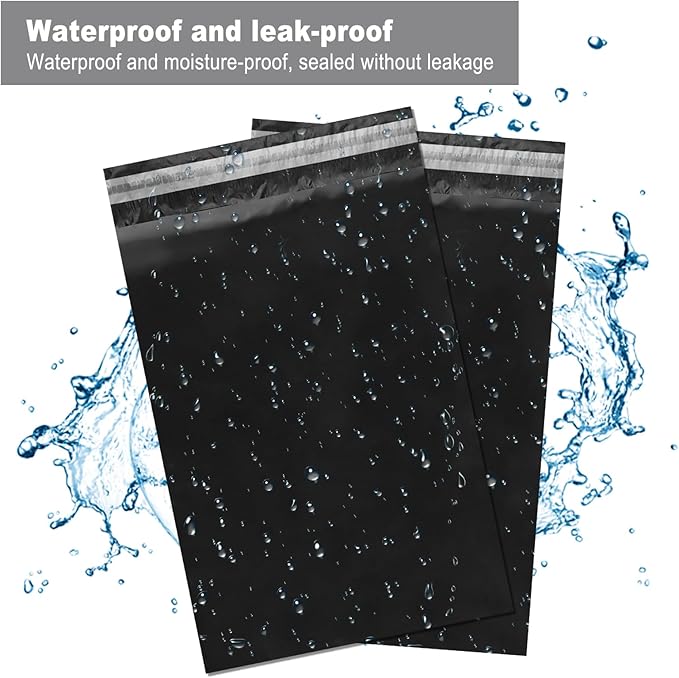 Adult Diaper Disposal Bags, Set of 100 Dirty Diaper Bags Disposable, Self-adhesive Seal, Waterproof and Leak-proof, Discreetly Hide Personal Elderly Diapers, Seal Odor, Black
