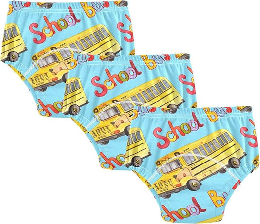Toddler Potty Training Underwear Cotton Absorbent Soft Baby Girl Boy Potty Training Pant 2T-5T