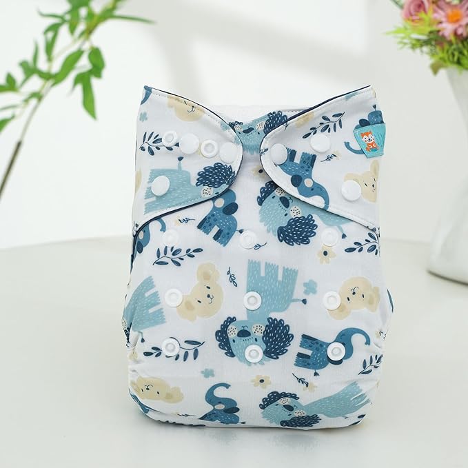 ALVABABY Baby Cloth Diaper Cover, Swim Diaper,Nappy Shell Baby Girls and Boys