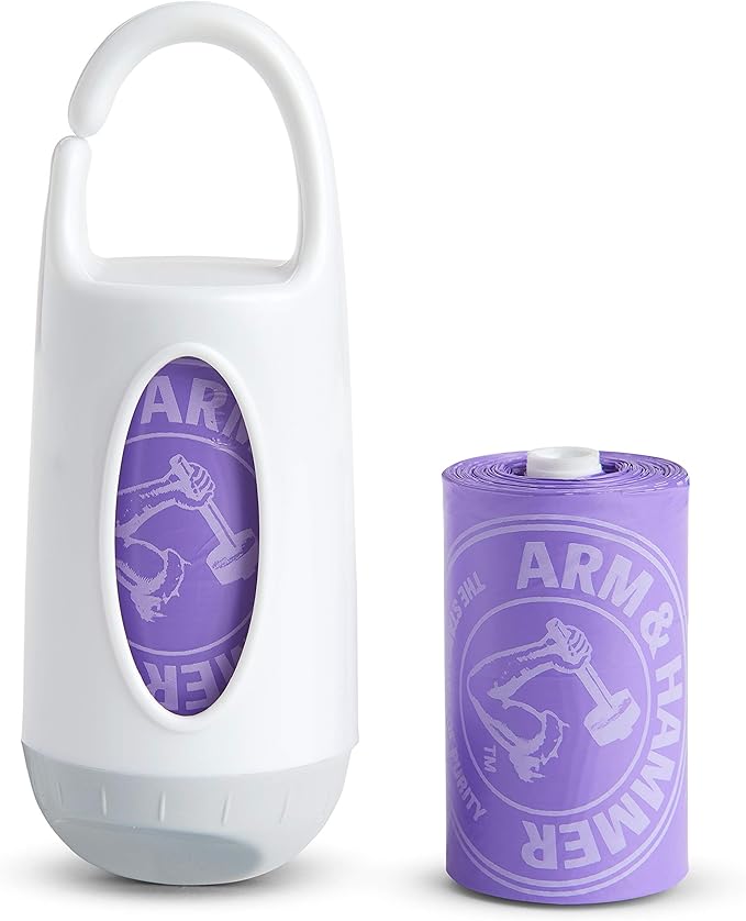 Munchkin® Arm and Hammer Diaper Bag Dispenser and 24 Diaper Disposal Bags (Pack of 2)