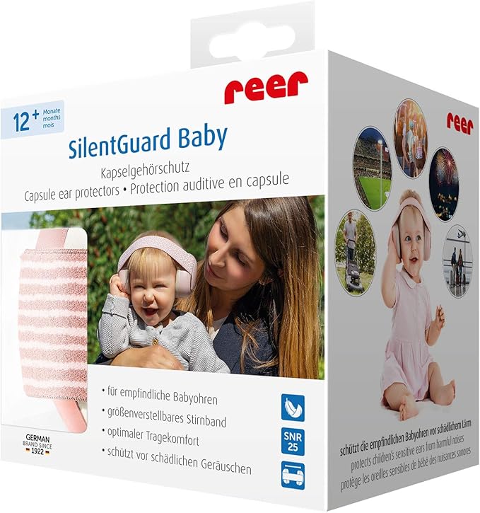 Reer Baby Boys Silentguard Baby Hearing Protection for Babies SilentGuard