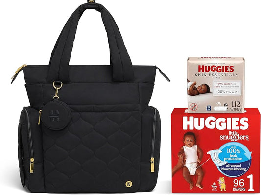 HUGGIES unisex-adult Cozy Hugpack Tote Diaper Bag