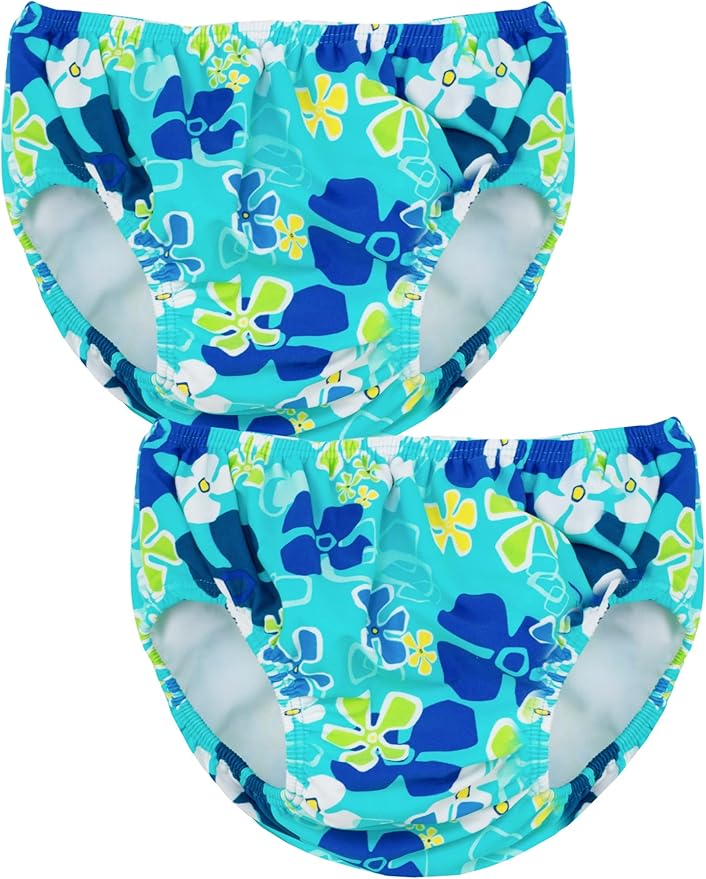 Tuga Girls Reusable Swim Diapers, UPF 50+ Sun Protection Swimsuit