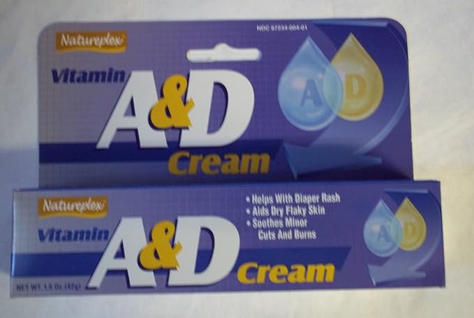 Vitamin A&D Cream Prevents Diaper Rash, Dry Flaky skin Good Product And Quick Shipment for USA. Address !!