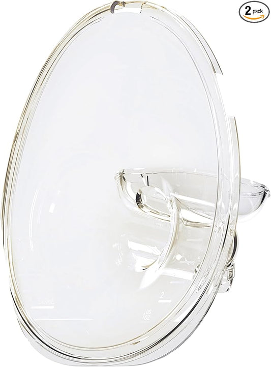Medela Replacement 27mm Breast Shield, 4 oz, 2-Pack, Designed for Motion InBra Breast Pump