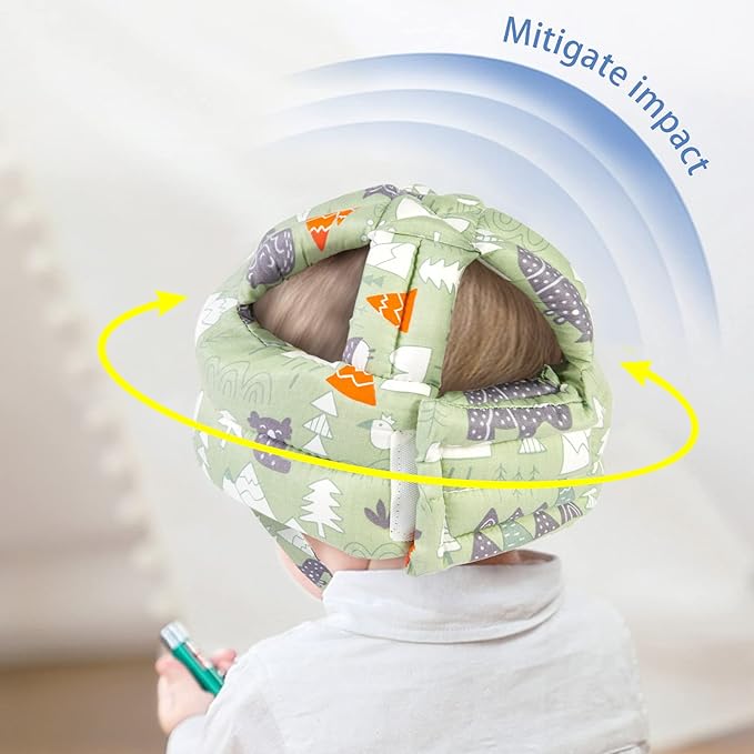 Simplicity Baby Infant Toddler No Bumps Safety Helmet Head Cushion Bumper Bonnet