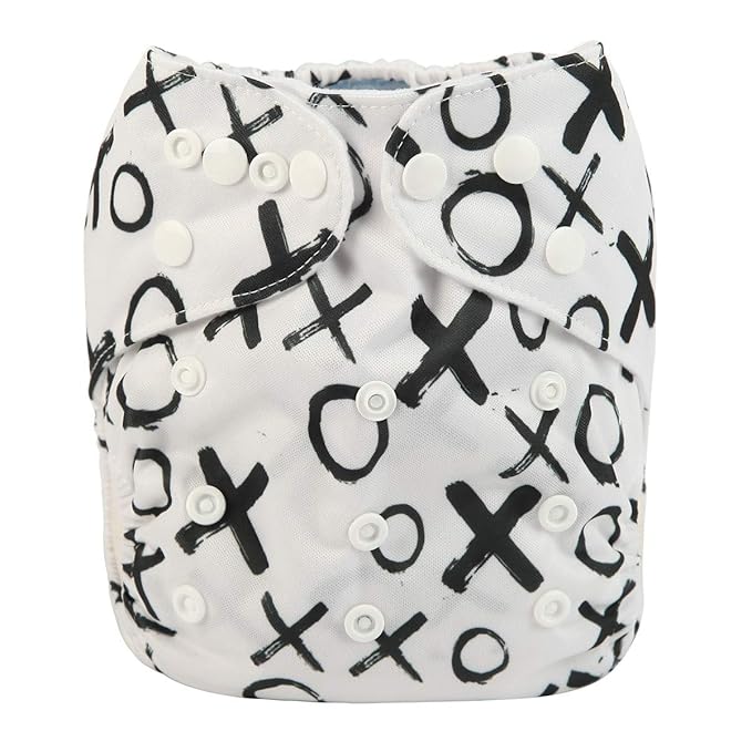 Baby Pocket Diaper Nappy Reusable Washable 8lbs to 36lbs (XOXO)
