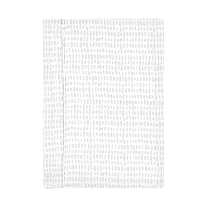 Hudson Baby Unisex Baby Cotton Flannel Burp Cloths 7-Pack, Neutral Safari World, One Size