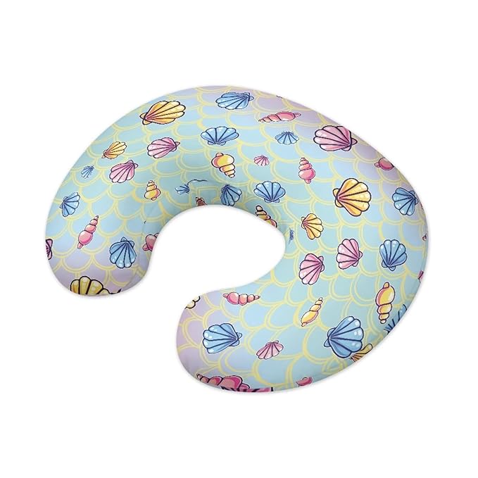 Colorful Shell Pillow Cover for Infant Snug, Removable Soft Breastfeeding Pillow Slipcover, Durable Neutral Breastfeeding Pillow Cover