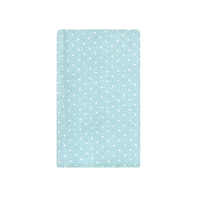 Hudson Baby Unisex Baby Cotton Flannel Burp Cloths, Pumpkin Spice, One Size