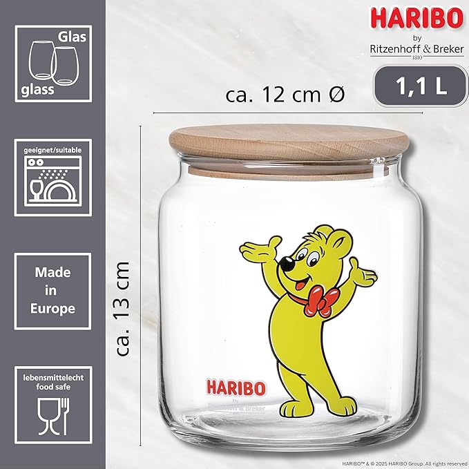 Haribo Hands Up Can 1.1 Litres