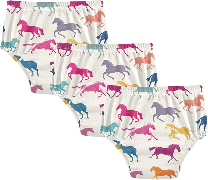 Toddler Potty Training Underwear Cotton Absorbent Soft Baby Girl Boy Potty Training Pant 2t-5t