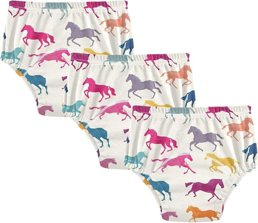 Toddler Potty Training Underwear Cotton Absorbent Soft Baby Girl Boy Potty Training Pant 2t-5t