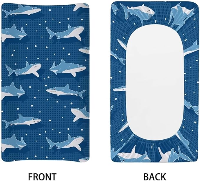 Changing Pad Covers for Boys Girls Carddle Sheet Set for Baby Boys Girls Breathable & Washable Cover