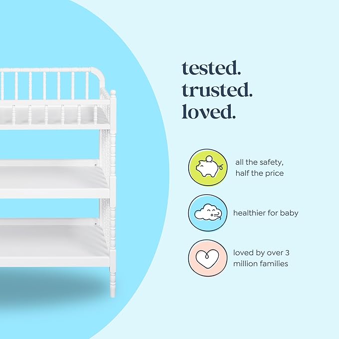 Davinci Jenny Lind Changing Table with Pad in White