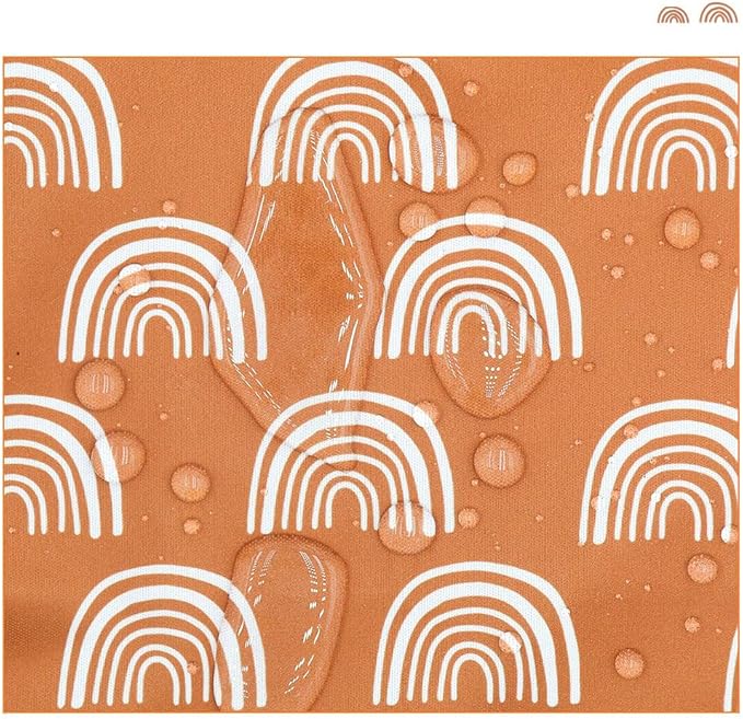 MOMIGO Wet Dry Bags for Baby Cloth Diapers - 2 Pack Reusable, Washable for Baby Stroller, Diaper Bag, Breast Pump Parts, Travel Bags, Gym Bag with 2 Pockets (Sun)