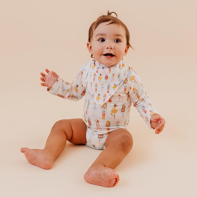 Copper Pearl Baby Bandana Bibs, 4 Pack