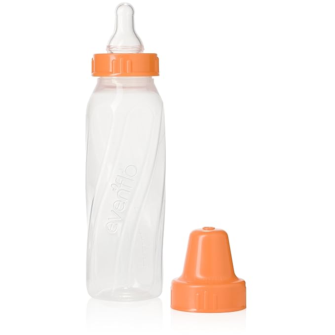 Evenflo Classic Clear Bottle without BPA, 8 Ounce