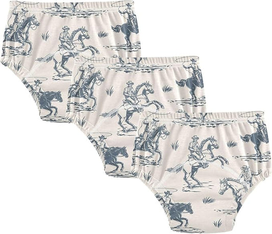 Toddler Potty Training Underwear Cotton Absorbent Soft Baby Girl Boy Potty Training Pant 2t-5t
