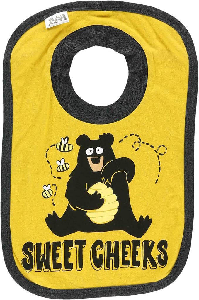 LazyOne Animal-Print Baby Bibs, Cute Baby Shower Gifts