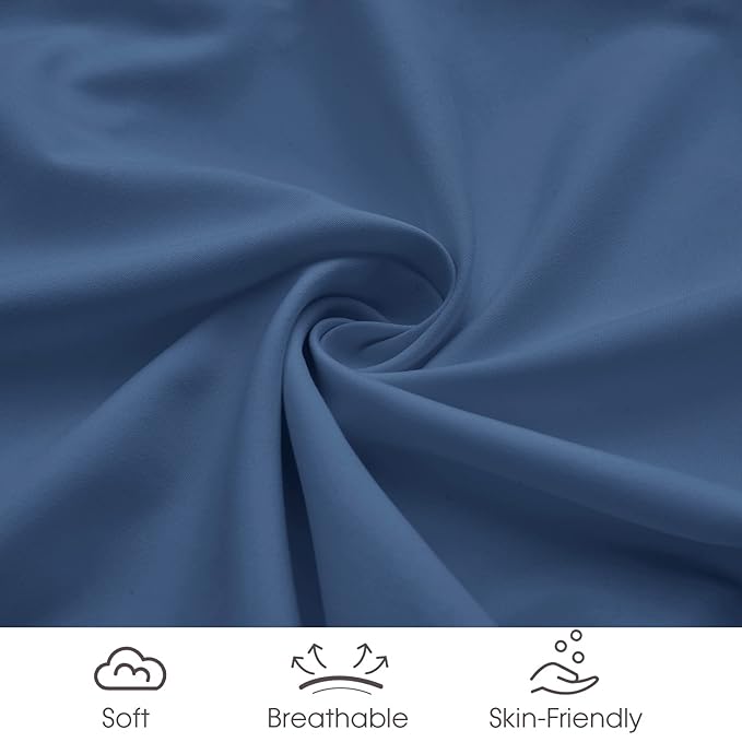 david's Kids 3 Pack Changing Pad Cover Set, Ultra Soft Breathable Cozy Microfiber Diaper Change Table Sheets for Baby Girls, Fit Most Changing Pads, Grey & Sage & Navy Blue