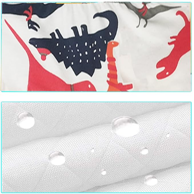 Potty Training Pants for Girls, Toddler Learning Designs Training Underwear Pants(8 Packs, Blue, 2-3T, S)