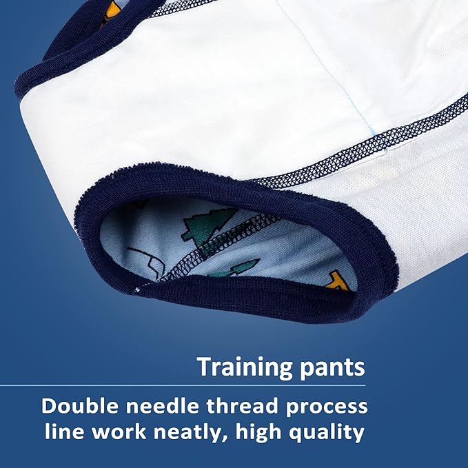 MooMoo Baby Training Underwear for Boys and Girls Absorbent Toddler Training Pants for Girs 2T-7T