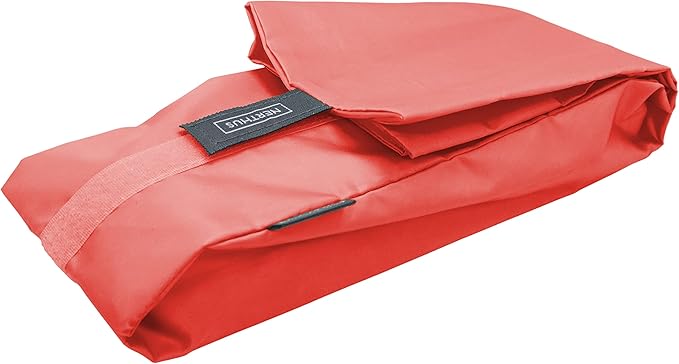 NERTHUS FIH 875 Snack Bag XL Reusable Coral, Ecological, Adaptable, Easy to Clean and Washable