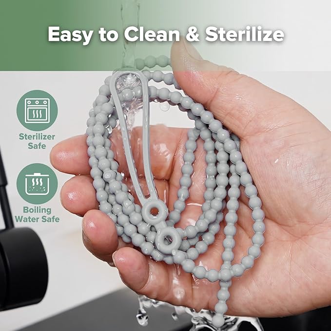 haakaa Silicone Strap for haakaa Gen.1/2/3 Manual Breast Pump Silicone Breast Pump Strap | Color: SUVA Grey