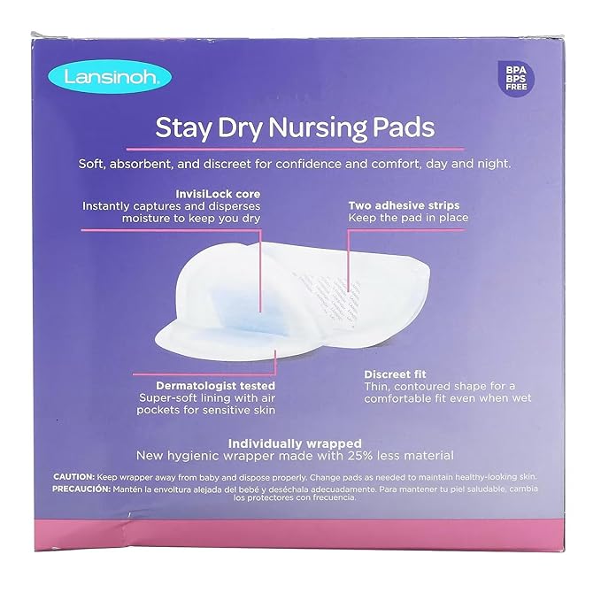 Lansinoh Ultra Soft Nursing Pads, 36 Count (Pack of 3)