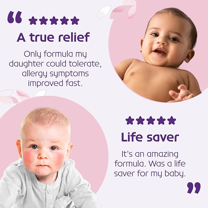 Nutricia Neocate Infant - Food Allergy Relief Hypoallergenic Baby Formula with Amino Acids - Well-Tolerated & Supports Normal Growth - Dairy-Free Infant Formula with DHA, ARA - 0-12 months - 14.1 oz