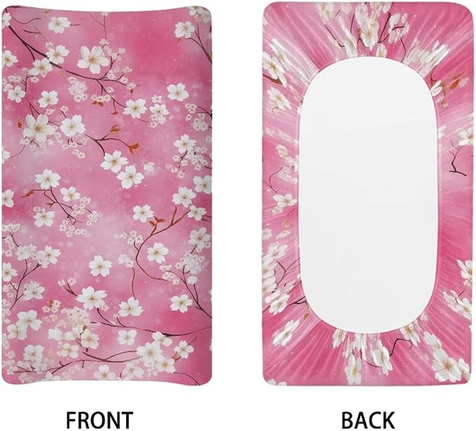 Changing Pad Covers for Boys Girls Carddle Sheet Set for Baby Boys Girls Breathable & Washable Cover